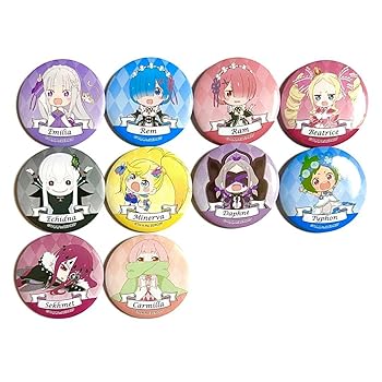リゼロ プリロール 限定 缶バッジ Re:ゼロから始める異世界生活 フィルムコンサート 缶バッジ